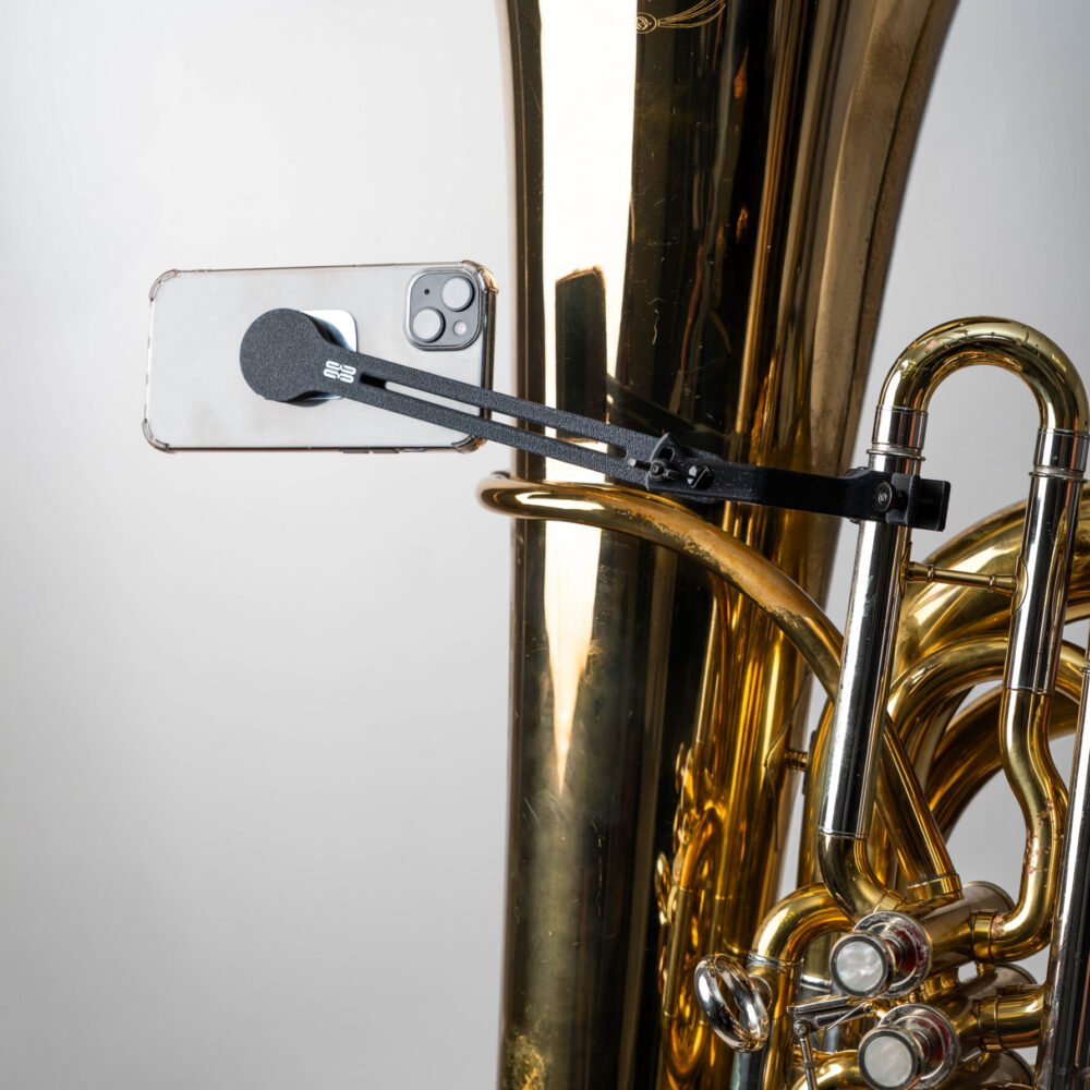 Tuba-Ständer für Mobiltelefone