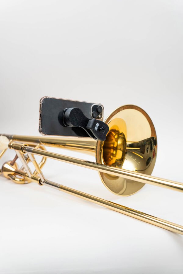 Atril Trombón de Campana para Móvil