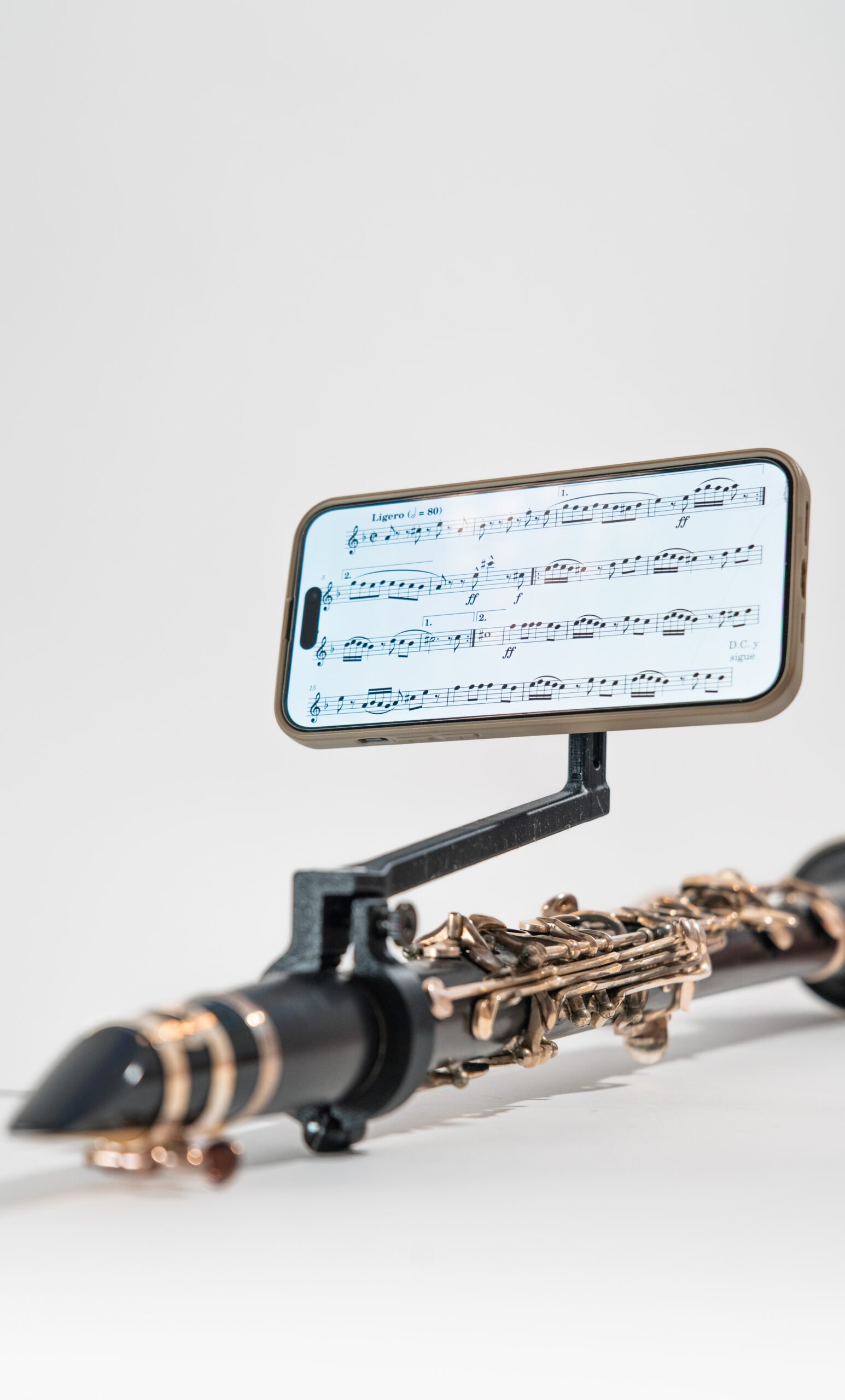 Atril de Clarinete para Móvil