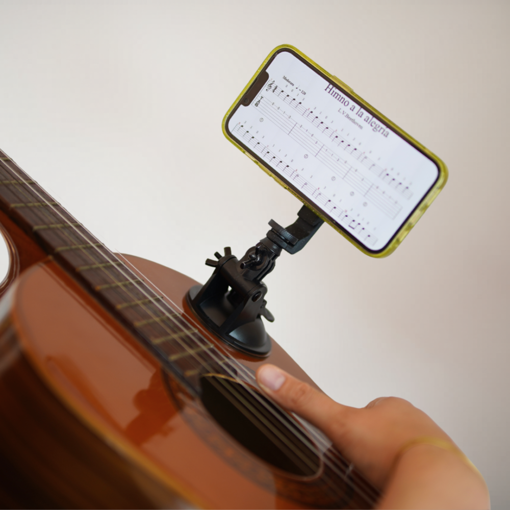 Atril de Guitarra para Móvil y eBook
